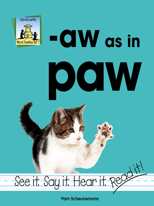 Title details for Aw As In Paw by Pam Scheunemann - Available